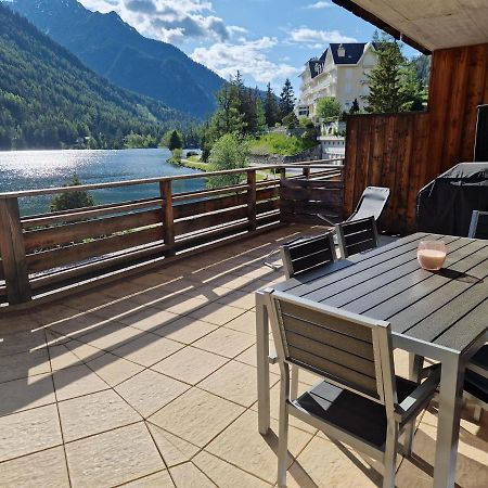 Superbe Appartement Champex-Lac Avec Piscine Et Sauna Exterior foto
