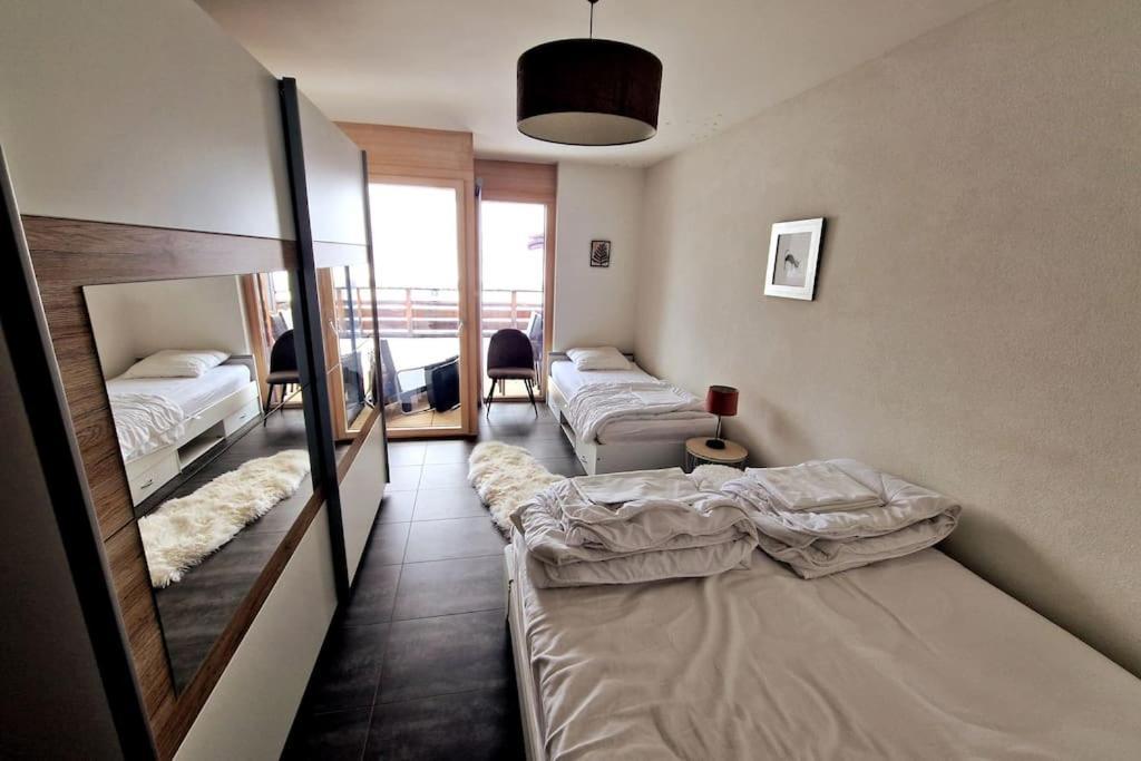 Superbe Appartement Champex-Lac Avec Piscine Et Sauna Exterior foto